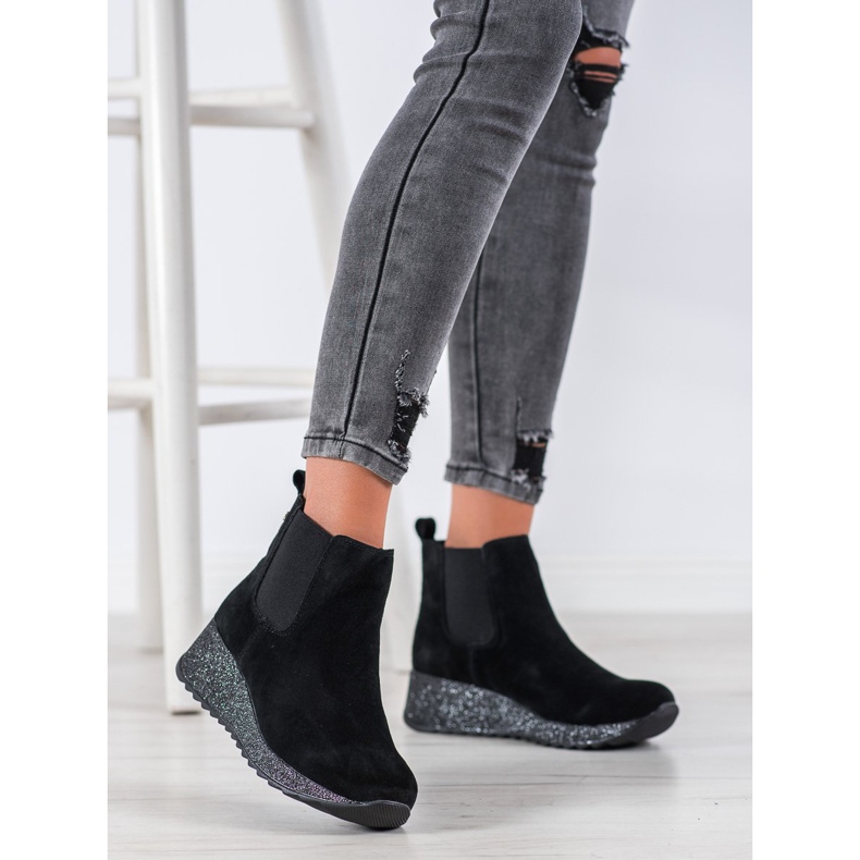 Filippo Wedge Boots black 2