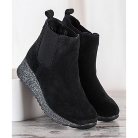 Filippo Wedge Boots black 1