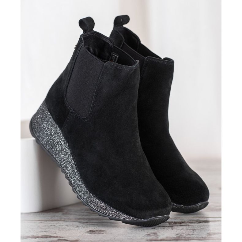Filippo Wedge Boots black 1