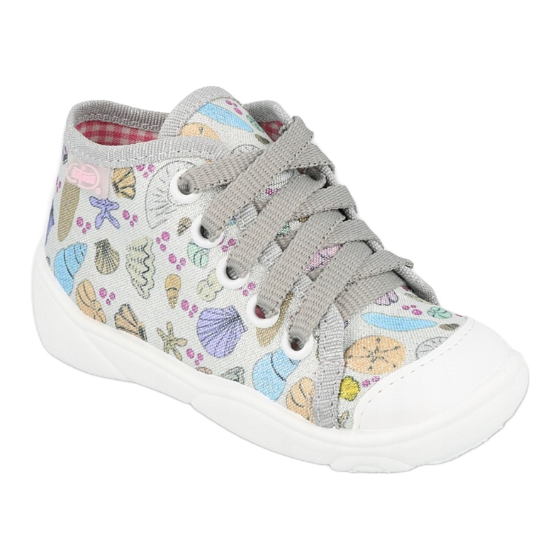 Befado children's shoes 218P061 silver grey multicolored 1 Befado children's shoes 218P061 silver grey multicolored 1
