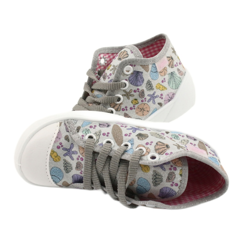 Befado children's shoes 218P061 silver grey multicolored 5 Befado children's shoes 218P061 silver grey multicolored 5