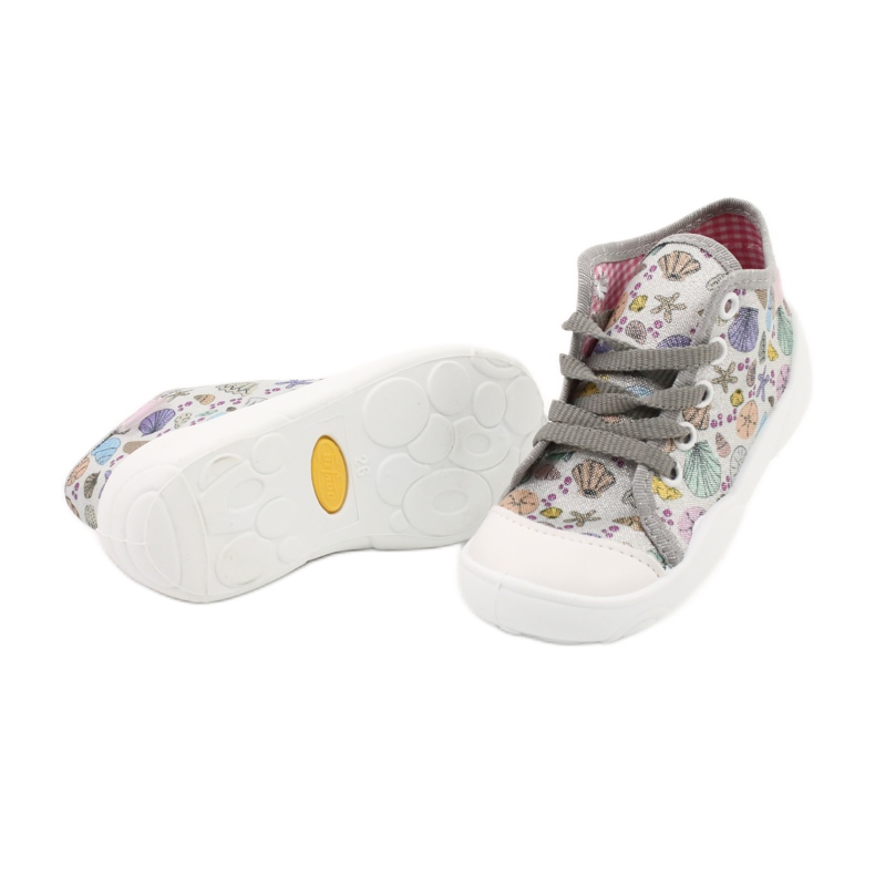 Befado children's shoes 218P061 silver grey multicolored 4 Befado children's shoes 218P061 silver grey multicolored 4