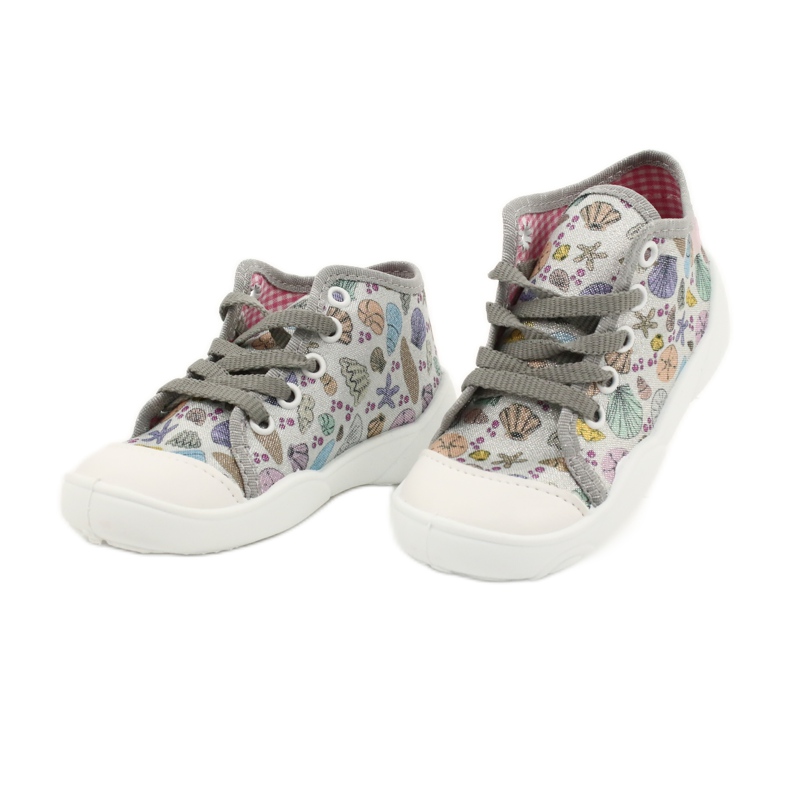 Befado children's shoes 218P061 silver grey multicolored 3 Befado children's shoes 218P061 silver grey multicolored 3
