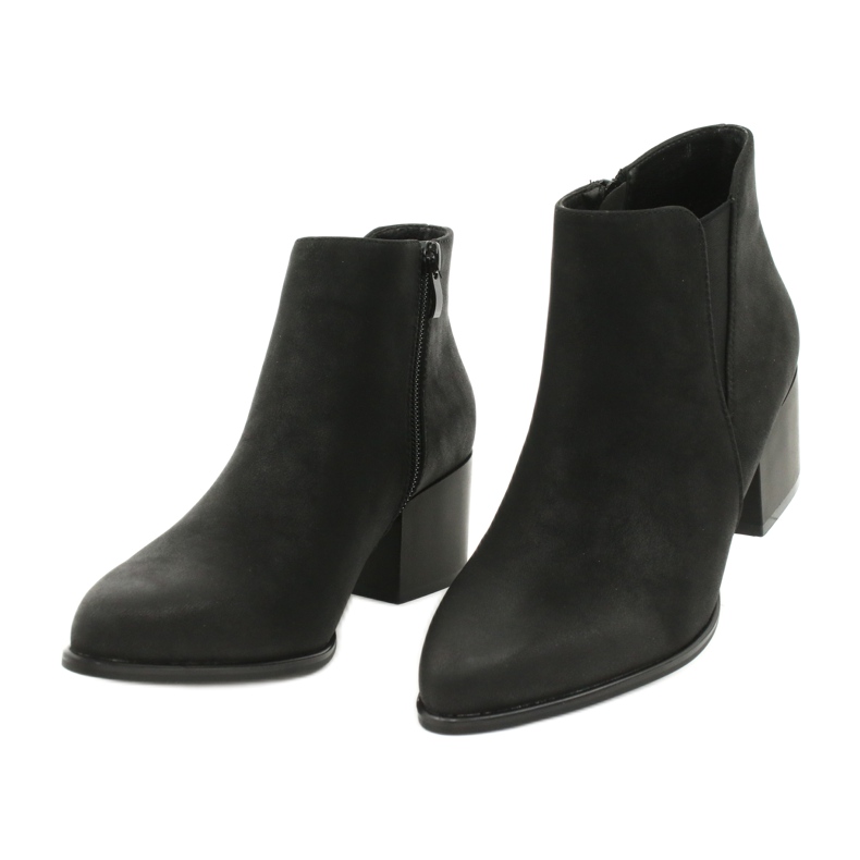 Sergio Leone High-heeled boots BT621 black 2 Sergio Leone High-heeled boots BT621 black 2