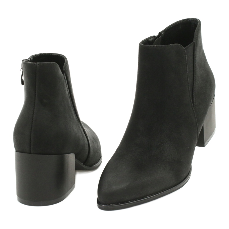 Sergio Leone High-heeled boots BT621 black 3 Sergio Leone High-heeled boots BT621 black 3