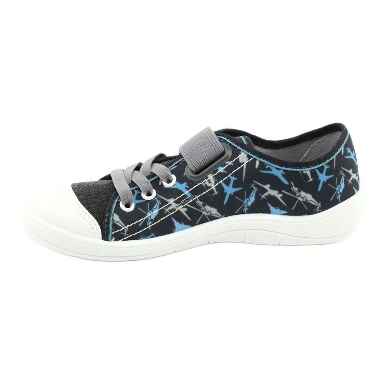 Befado children's shoes 251Y155 blue grey 2 Befado children's shoes 251Y155 blue grey 2