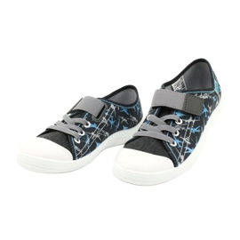 Befado children's shoes 251Y155 blue grey 3 Befado children's shoes 251Y155 blue grey 3