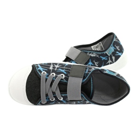 Befado children's shoes 251Y155 blue grey 5 Befado children's shoes 251Y155 blue grey 5