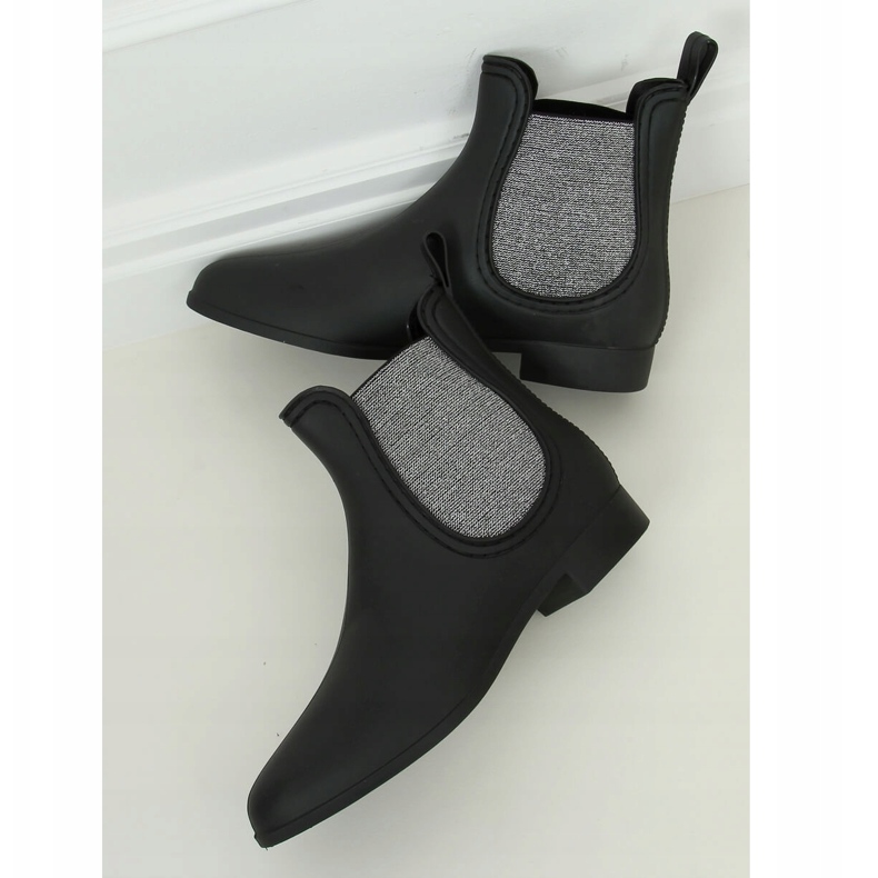 Women's galoshes matt black DC03P Black 1