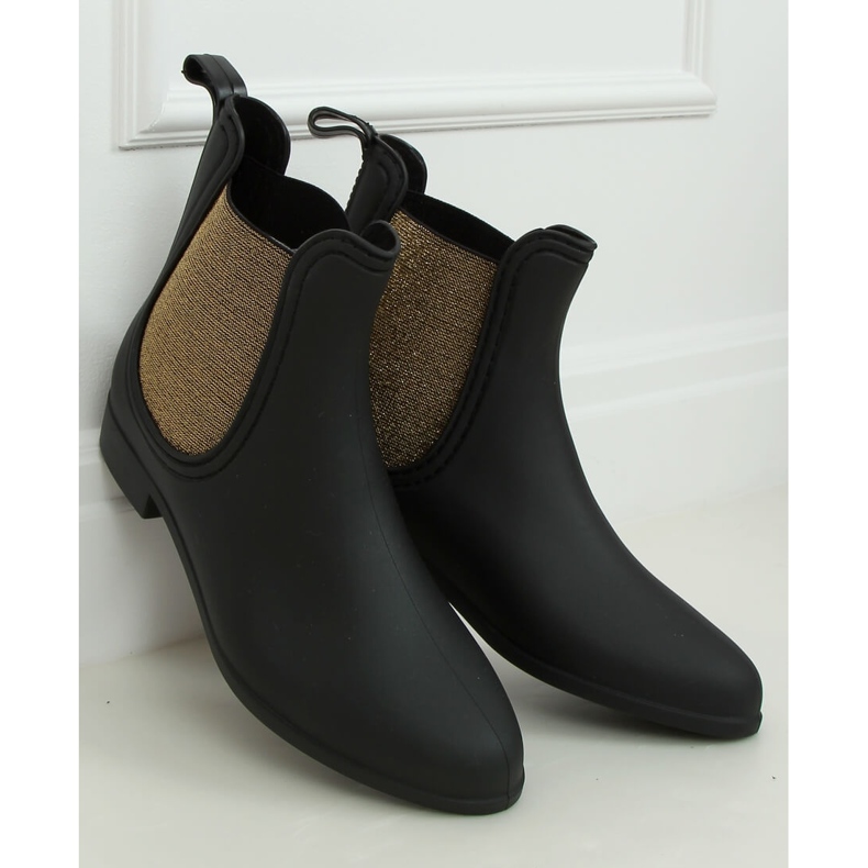 Women's galoshes matt black DC05P Black 1