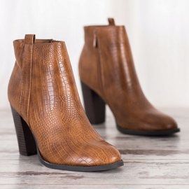 Seastar Eco-leather boots brown 2