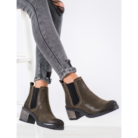 Sergio Leone Stylish Chelsea boots green 1 Sergio Leone Stylish Chelsea boots green 1