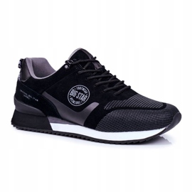 Sport Men's Sneakers Big Star Black GG174548 grey 1