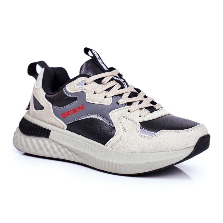 Men's Sport Shoes Big Star Gray GG174464 grey 1 Men's Sport Shoes Big Star Gray GG174464 grey 1