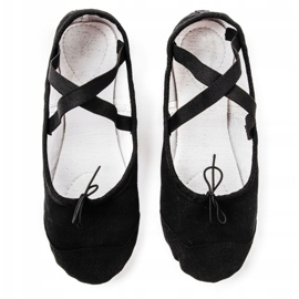 Cotton and leather Meteor ballet shoes 54,000 black 1 Cotton and leather Meteor ballet shoes 54,000 black 1