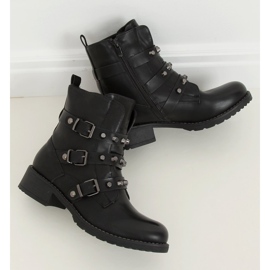 Black military boots Z195 Black 1 Black military boots Z195 Black 1