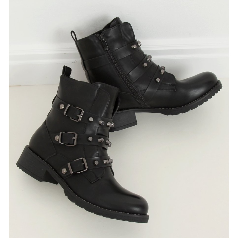 Black military boots Z195 Black 1 Black military boots Z195 Black 1