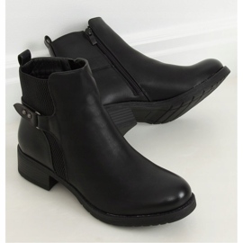 Black Chelsea boots for women black MDM226 Black 1