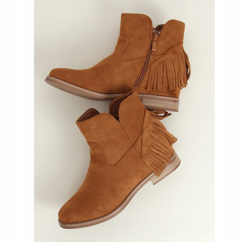 Boots in the style of boho camel 1515 Camel brown 1