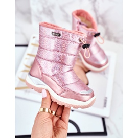 WEESTEP Children's Snow Boots Warmed With Wool Pink Felini 2