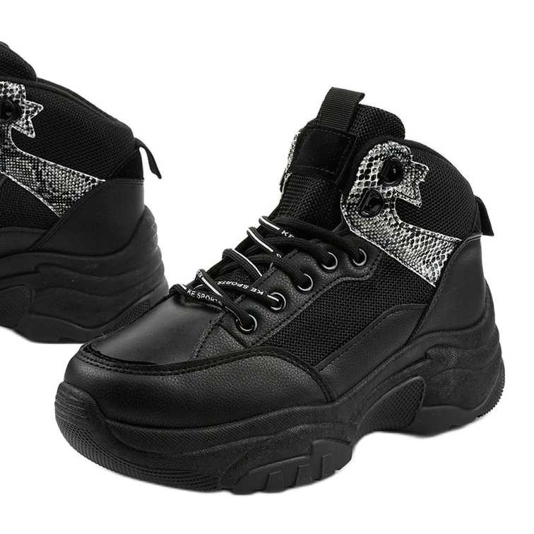 Black sneakers from Cirisesis 1