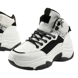 White Cirisesis sneakers black 1
