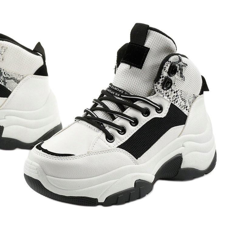 White Cirisesis sneakers black 1 White Cirisesis sneakers black 1