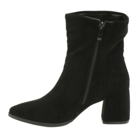 M.Daszyński Black suede boots MR2025-10 1