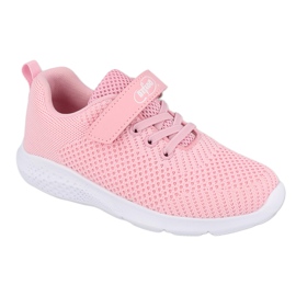 Befado children's shoes 516X045 white pink 1