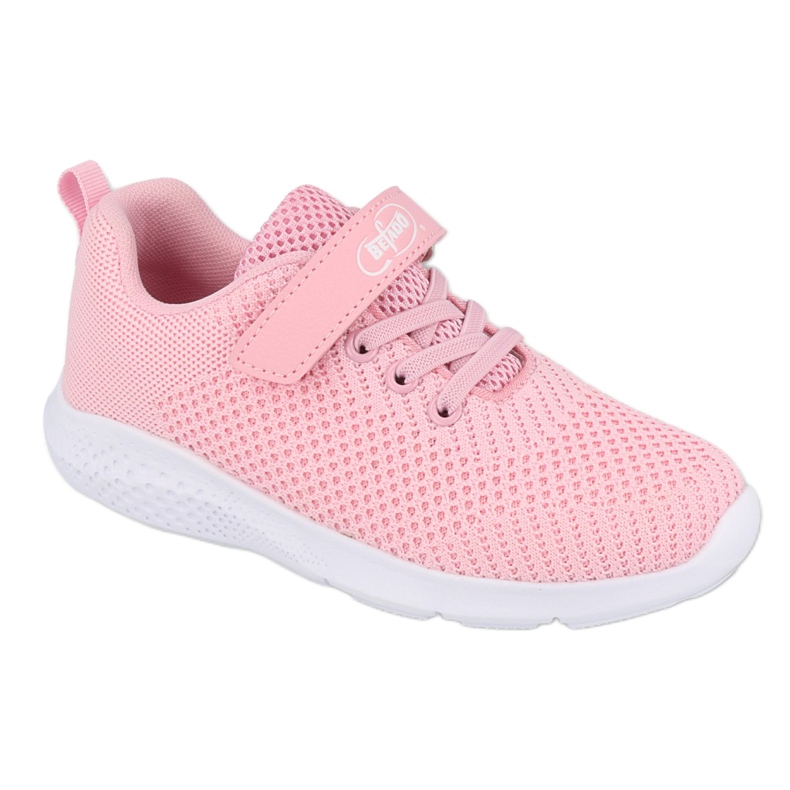 Befado children's shoes 516X045 white pink 1