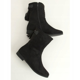 Black women's boots J19-97 Black 1 Black women's boots J19-97 Black 1