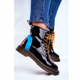 Women's Boots Trappers Glany Goe Leather Black GG2N3056 2 Women's Boots Trappers Glany Goe Leather Black GG2N3056 2