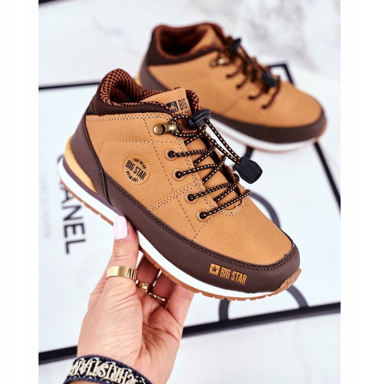 Children's Boots Big Star Camel GG374102 brown multicolored 1