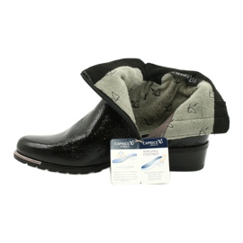 Caprice Women's Boots Lacquered 25309-25 black 7