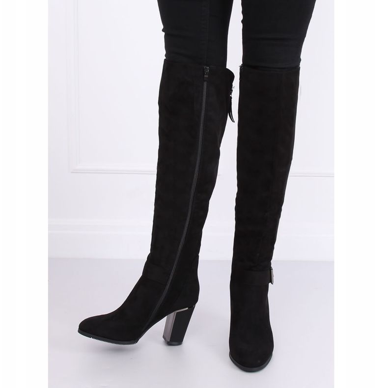 Black high heels 1105-GG Black 1