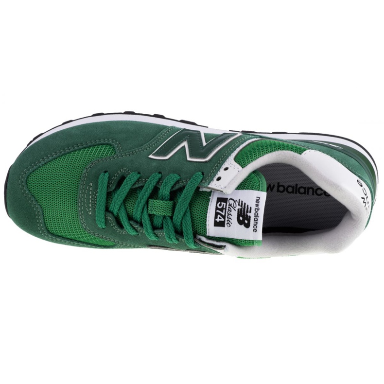 New Balance M ML574SSP shoes white green 2