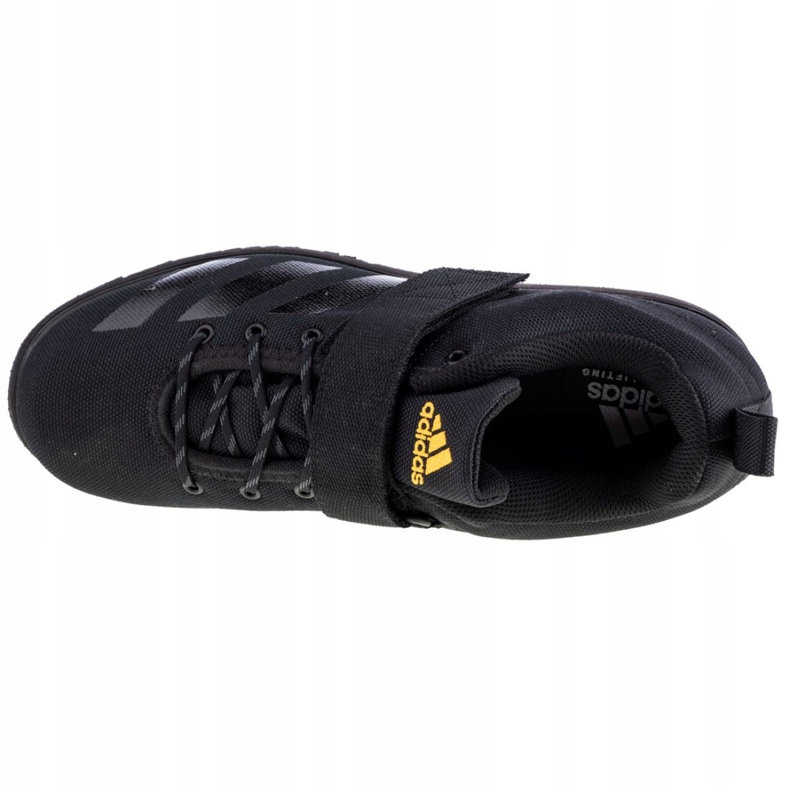 Adidas Powerlift 4 M FV6599 shoes black 2 Adidas Powerlift 4 M FV6599 shoes black 2