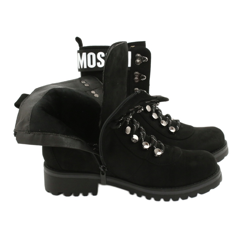 Evento Timber boots High Black 9BT35-1331 Black Popsi 6