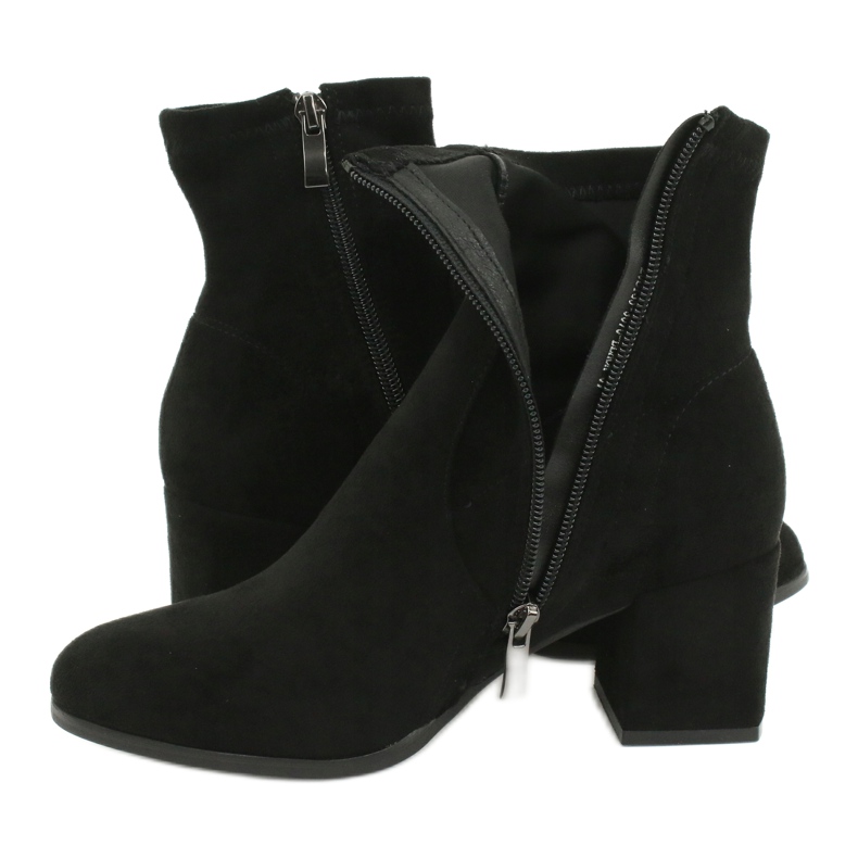 Evento Black Lycra boots 5