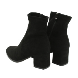 Evento Black Lycra boots 3