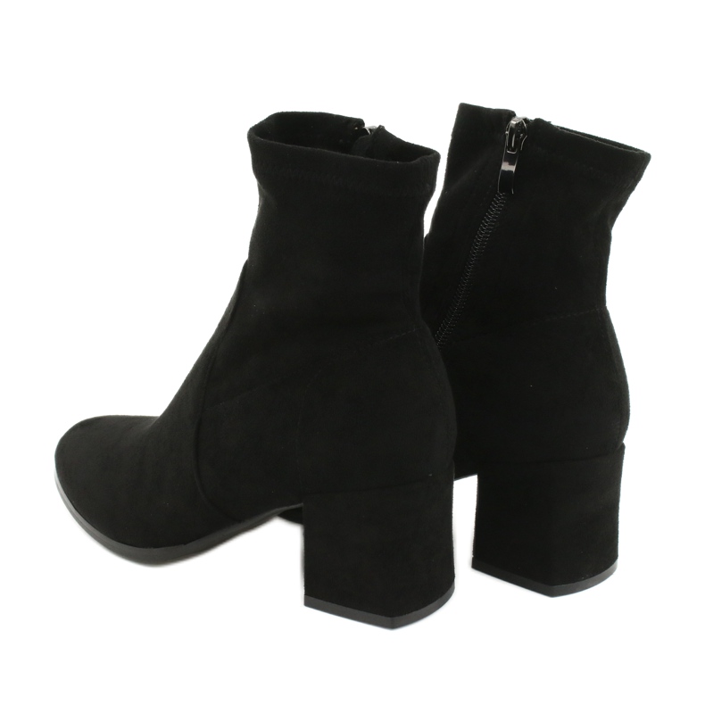 Evento Black Lycra boots 3