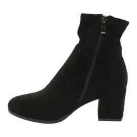 Evento Black Lycra boots 1