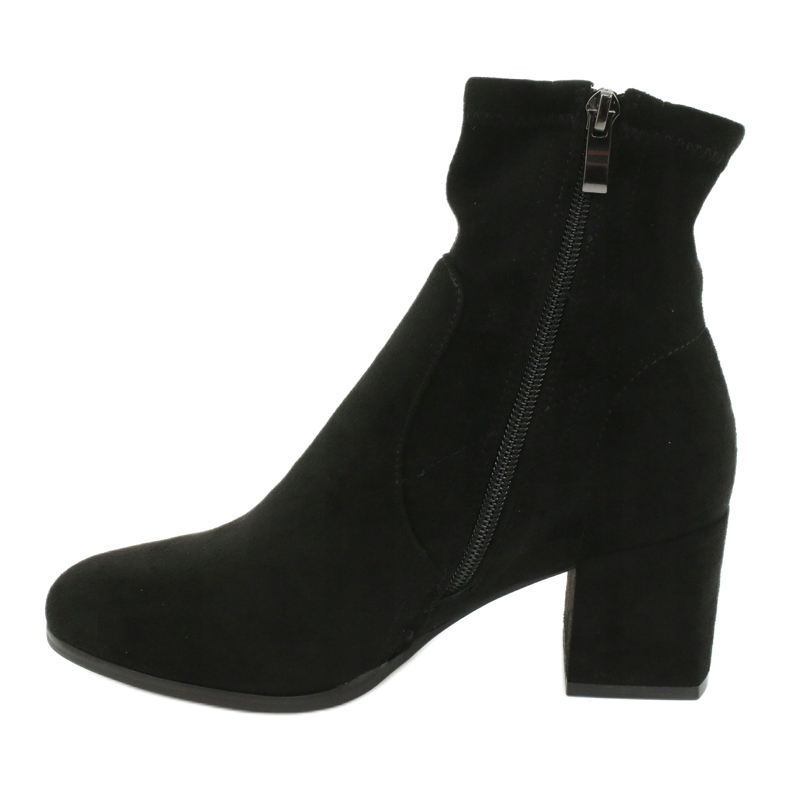 Evento Black Lycra boots 1