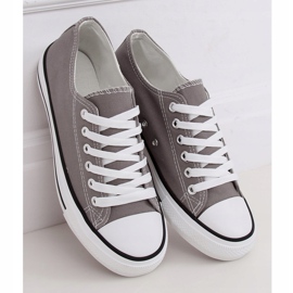 Gray classic women's sneakers JD05P Gray grey 1