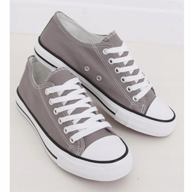 Gray classic women's sneakers JD05P Gray grey 2 Gray classic women's sneakers JD05P Gray grey 2