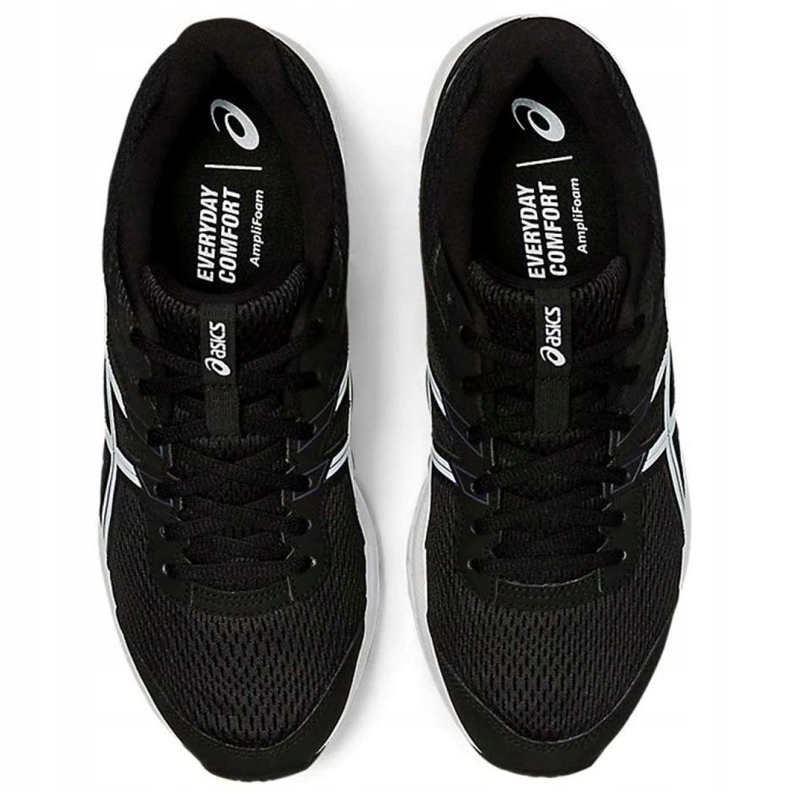 Asics Gel-Contend 6 M 1011A667 003 running shoes white black 1 Asics Gel-Contend 6 M 1011A667 003 running shoes white black 1