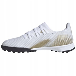 Adidas X GHOSTED.3 Tf Jr EG8214 football boots grey grey 2