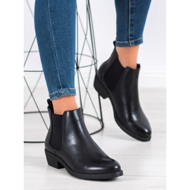 Sergio Leone Black Slip-On Boots 2