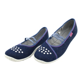 Befado youth shoes 345Q164 navy blue 3