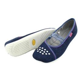 Befado youth shoes 345Q164 navy blue 4